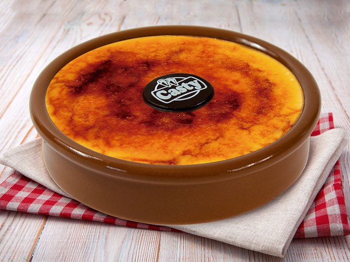 CERAMICA CREMA CATALANA "CASTY" 6UND
