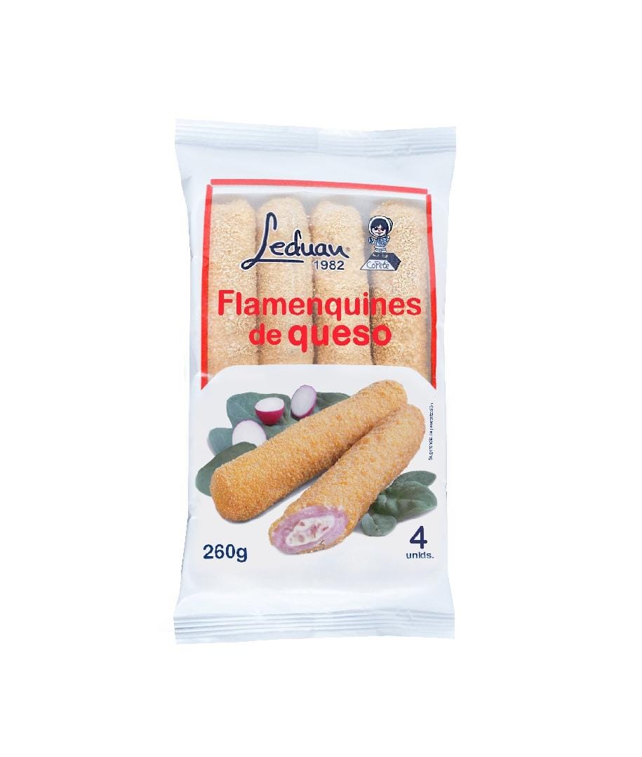 FLAMENQUIN QUESO LEDUAN 12*4UND