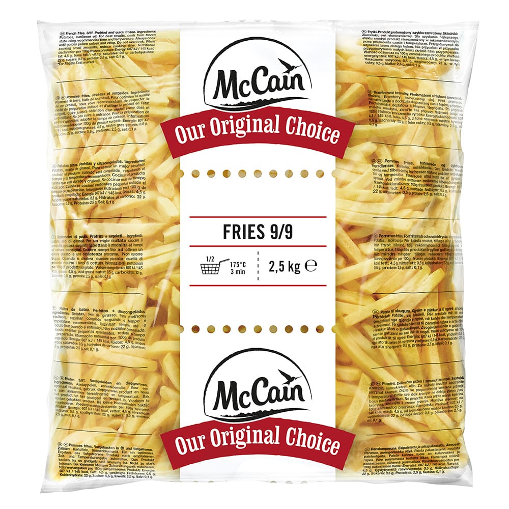 PATATA 3/8 MCCAIN 5*2.5KG*