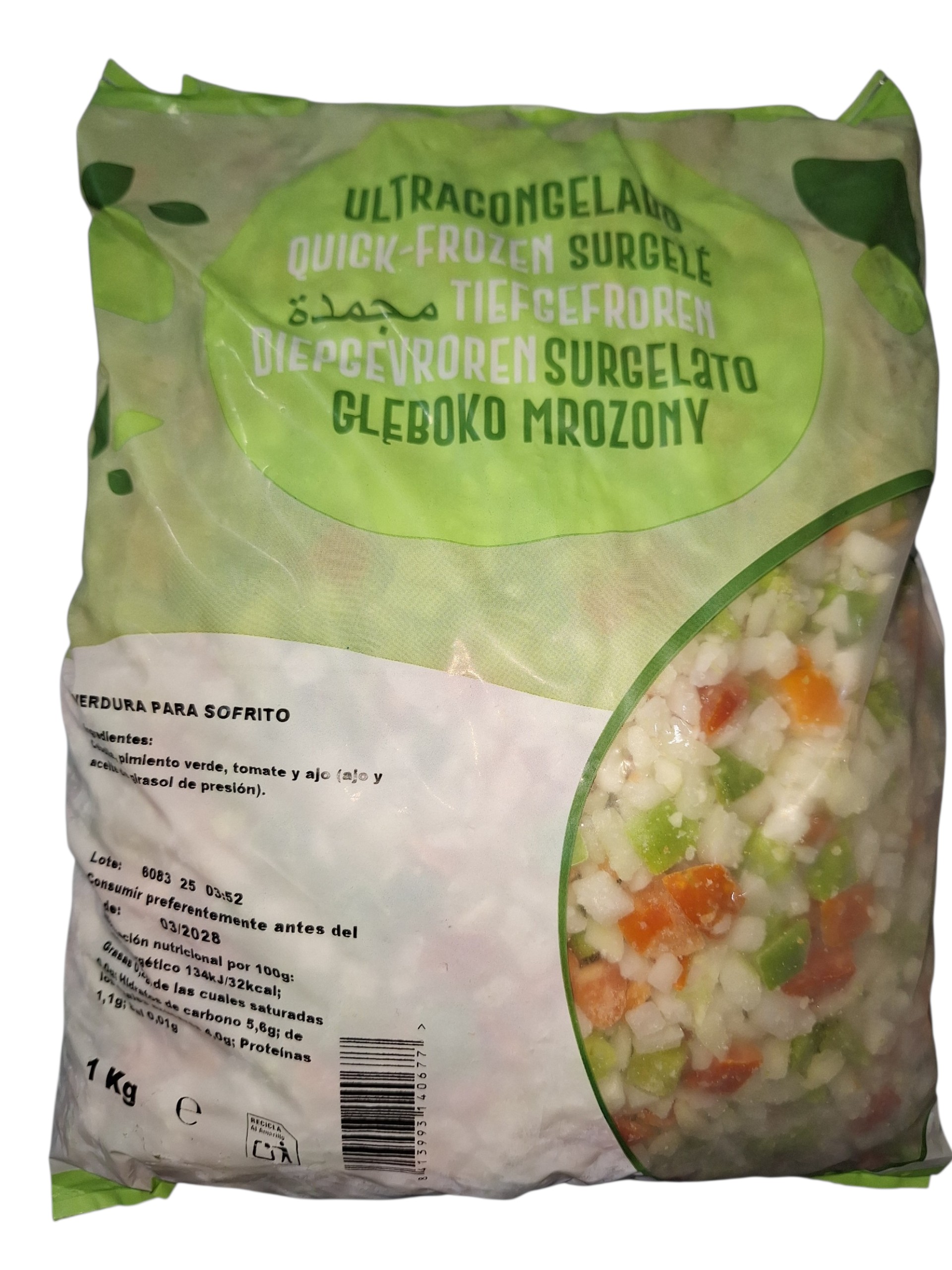 VERDURA PARA SOFRITO "GEN"  JV 10X1KG