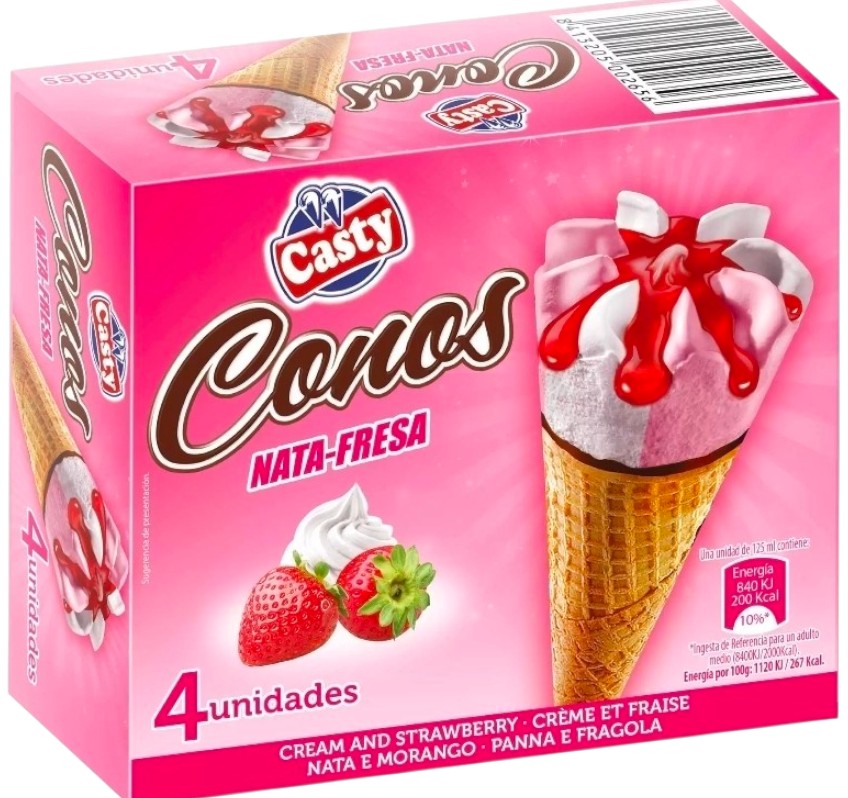 CONO NATA/FRESA "CASTY" 6X4UND