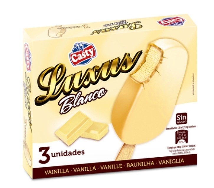 LUXUS BLANCO "CASTY" 8X3UND