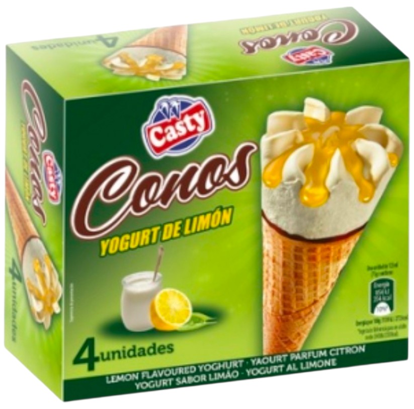 CONO YOGURT LIMON "CASTY" 6X4UND