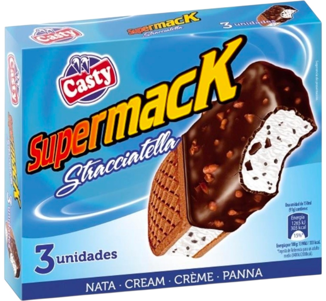 SUPERMACK STRACCIATELLA "CASTY" 8X3UND