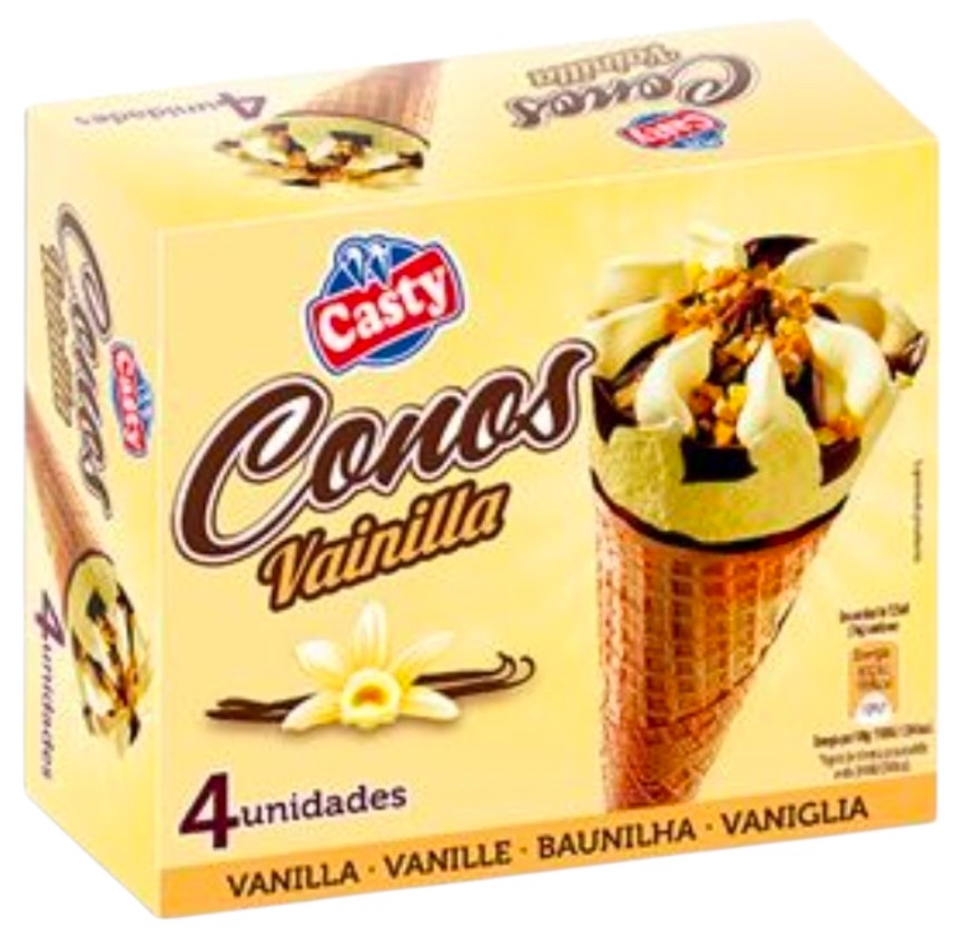 CONO VAINILLA "CASTY" 6X4UND