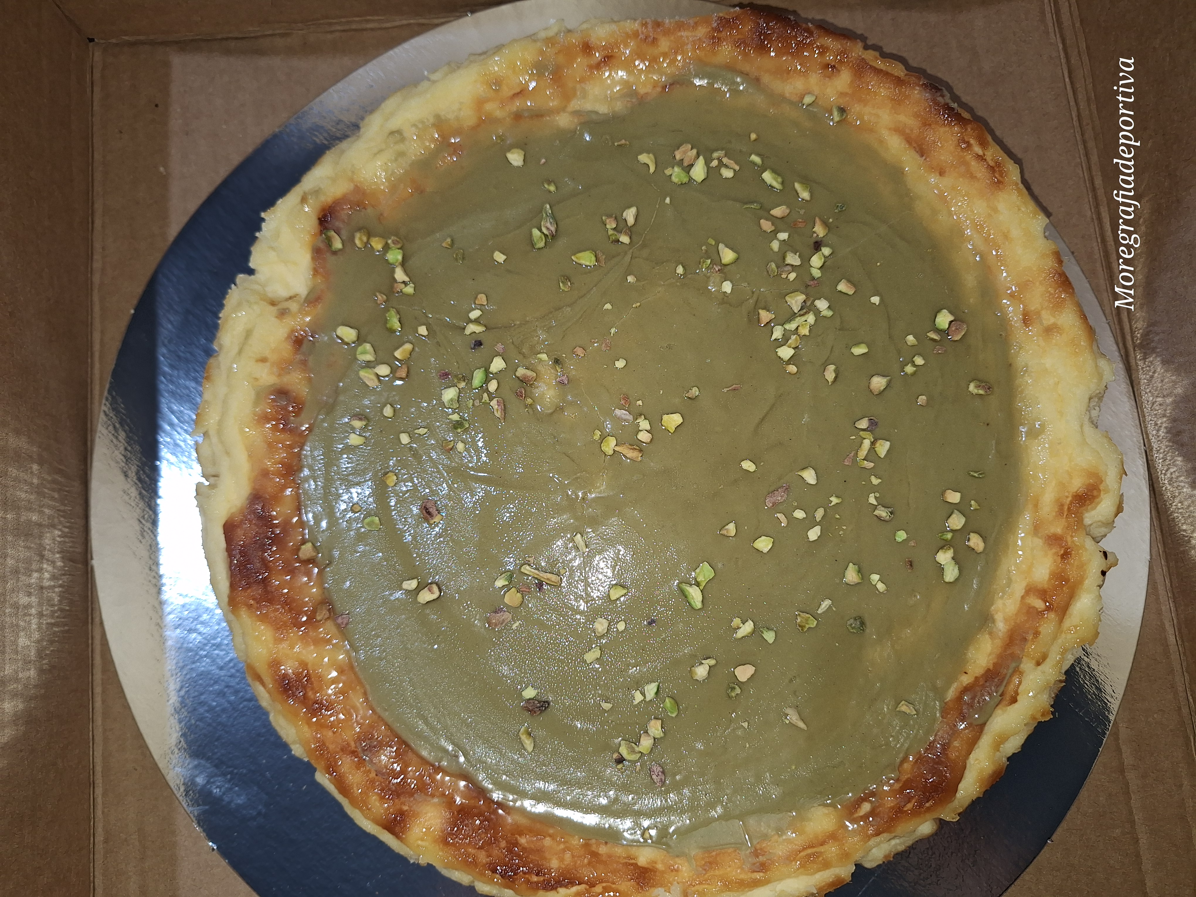 TARTA CHEESE CAKE PISTACHO "ARTES" 1950GR