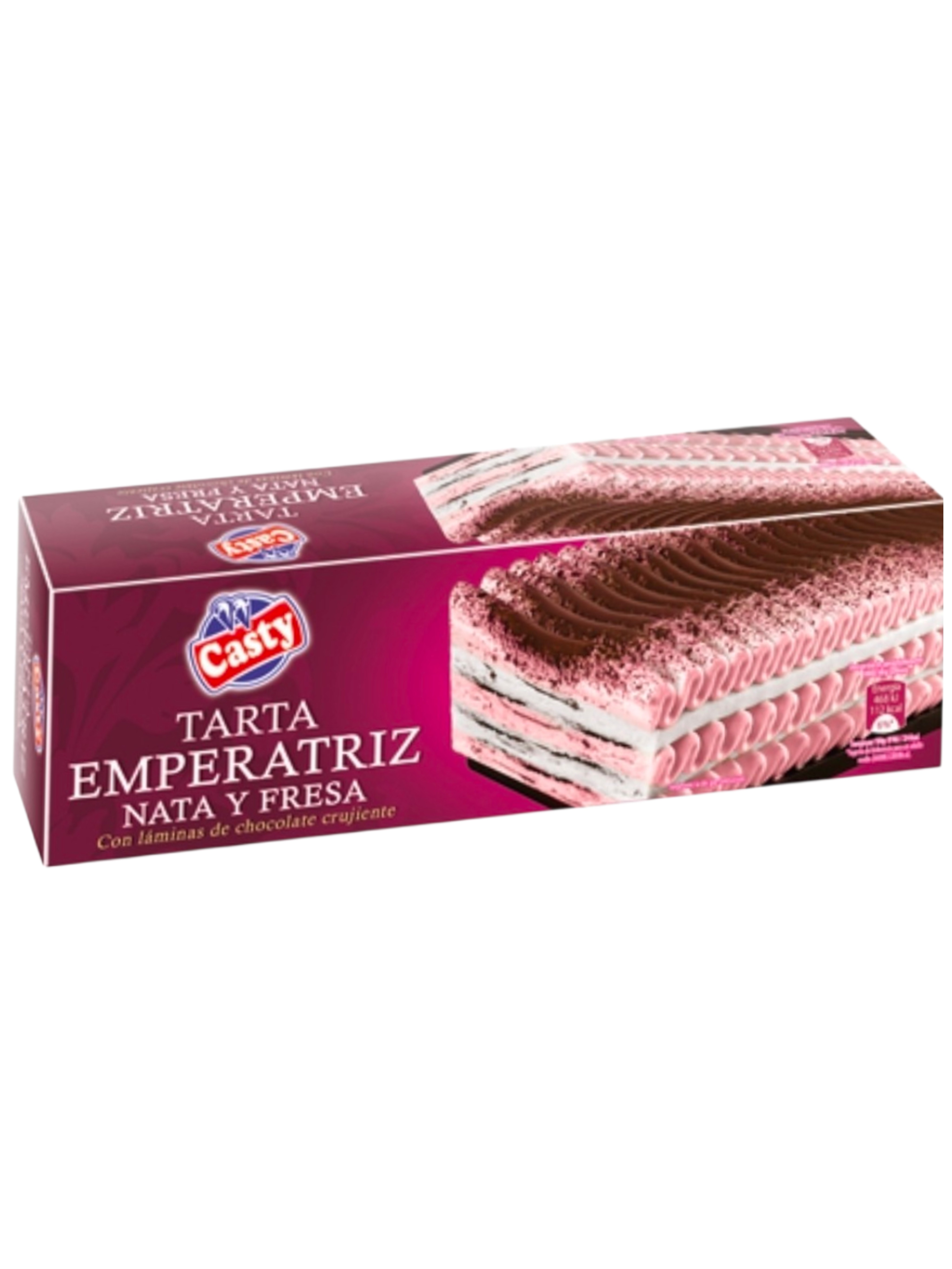 TARTA EMPERATRIZ "CASTY" NATA/FRESA 4X1UND
