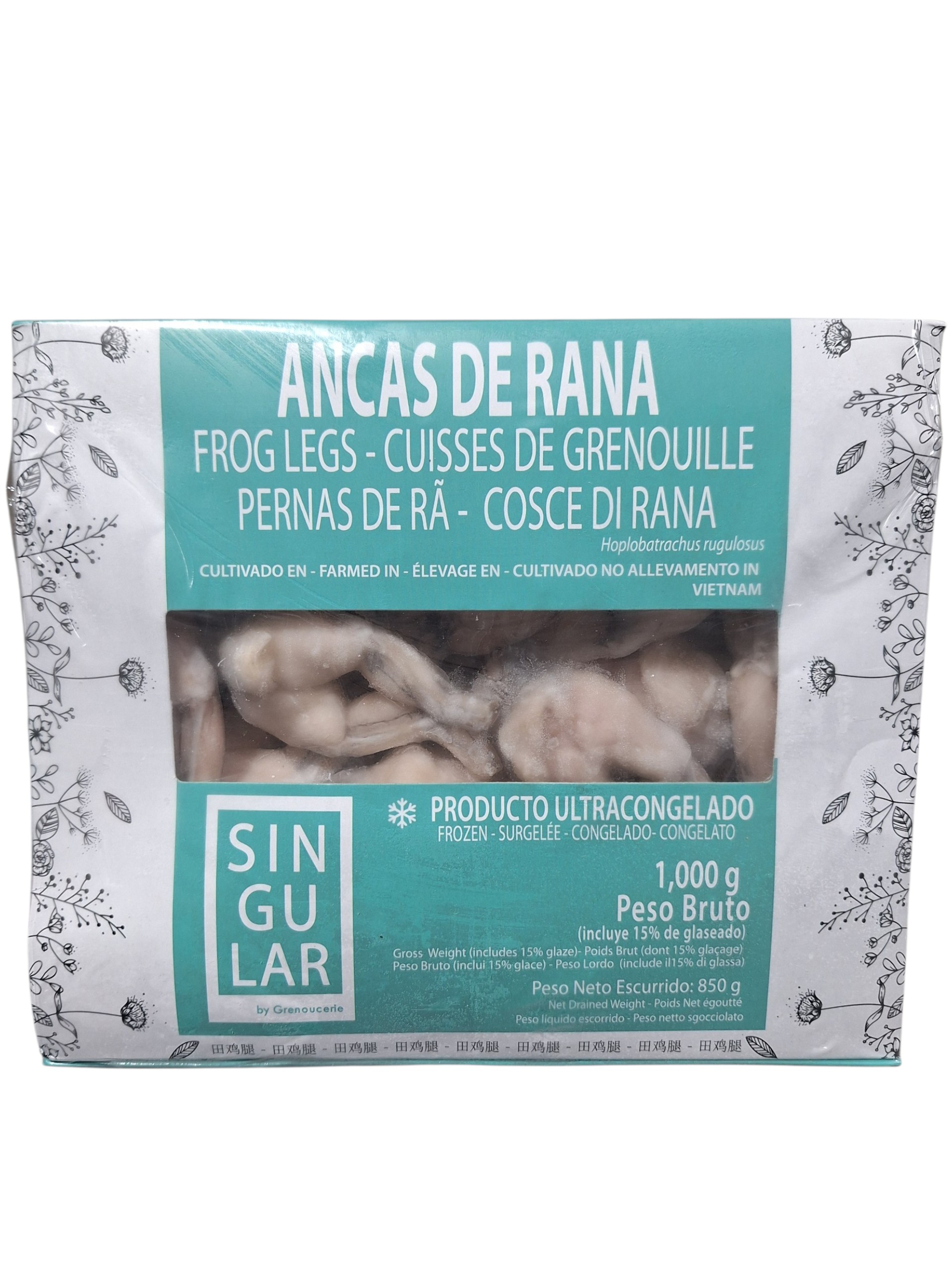 ANCAS DE RANA EXKIMO 21/25 10X1KG