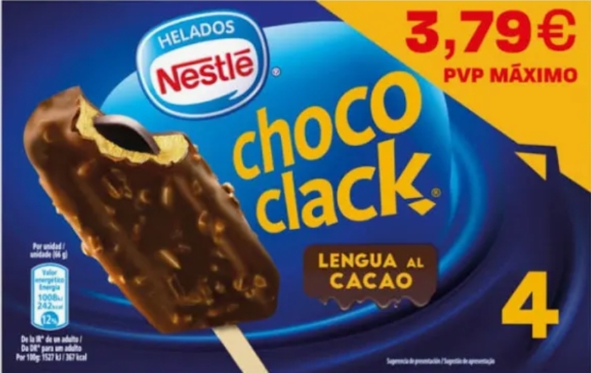 NESTLE CHOCOCLACK "OFERTA" 7X4UND