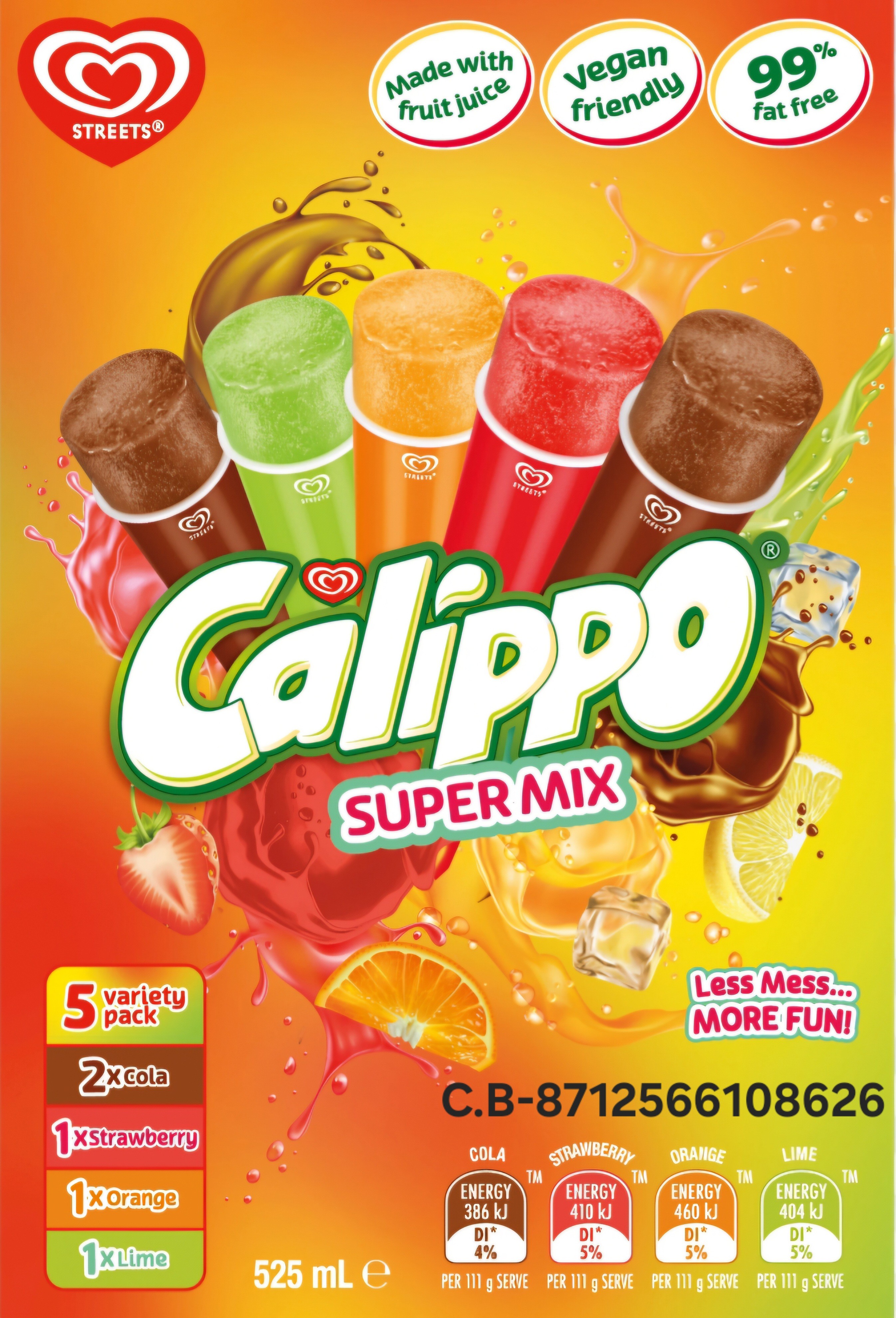 CALIPPO SUPERMIX FRIGO 5UND 6X1UND