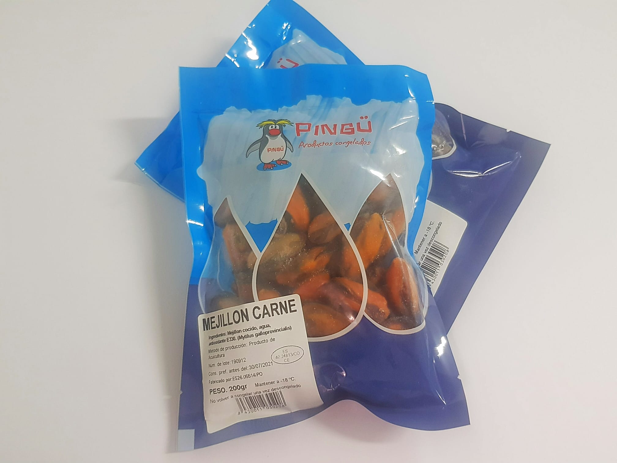 MEJILLON CARNE "PNG" 25X200GR